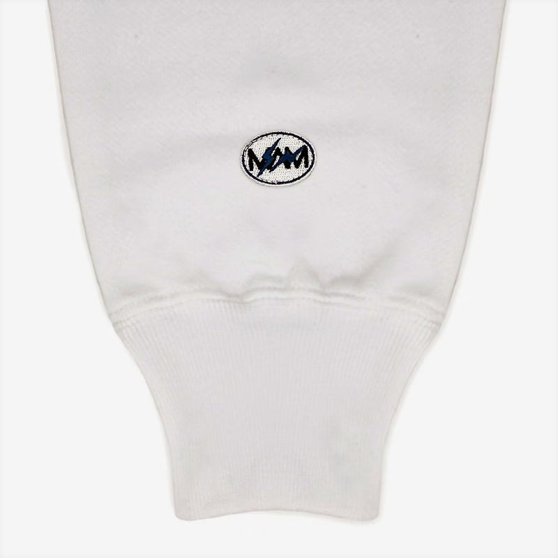 fragment design × Mori Art Museum MORIBI Hoodie White Hiroshi Fujiwara