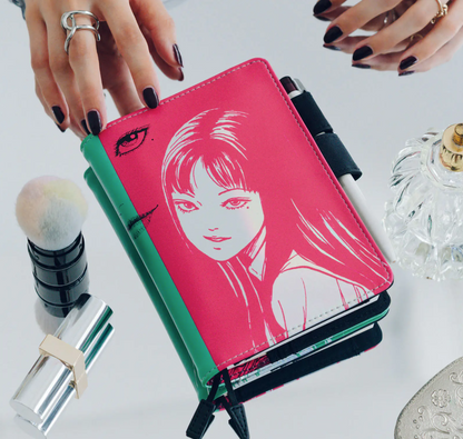 Hobonichi Techo Cover (A6 Original)  – Junji Ito “Tomie Smirk” Planner Cover