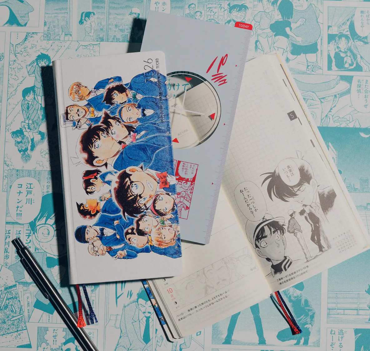 Hobonichi Techo Weeks 2026 Detective Conan “Memorial Conan” Planner (April Start)