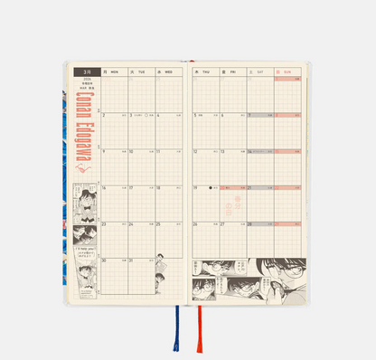 Hobonichi Techo Weeks 2026 Detective Conan “Memorial Conan” Planner (April Start)