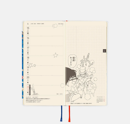 Hobonichi Techo Weeks 2026 Detective Conan “Memorial Conan” Planner (April Start)