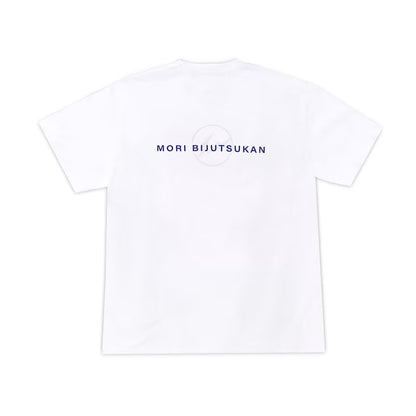 fragment design × Mori Art Museum MORIBI White T-Shirt Hiroshi Fujiwara