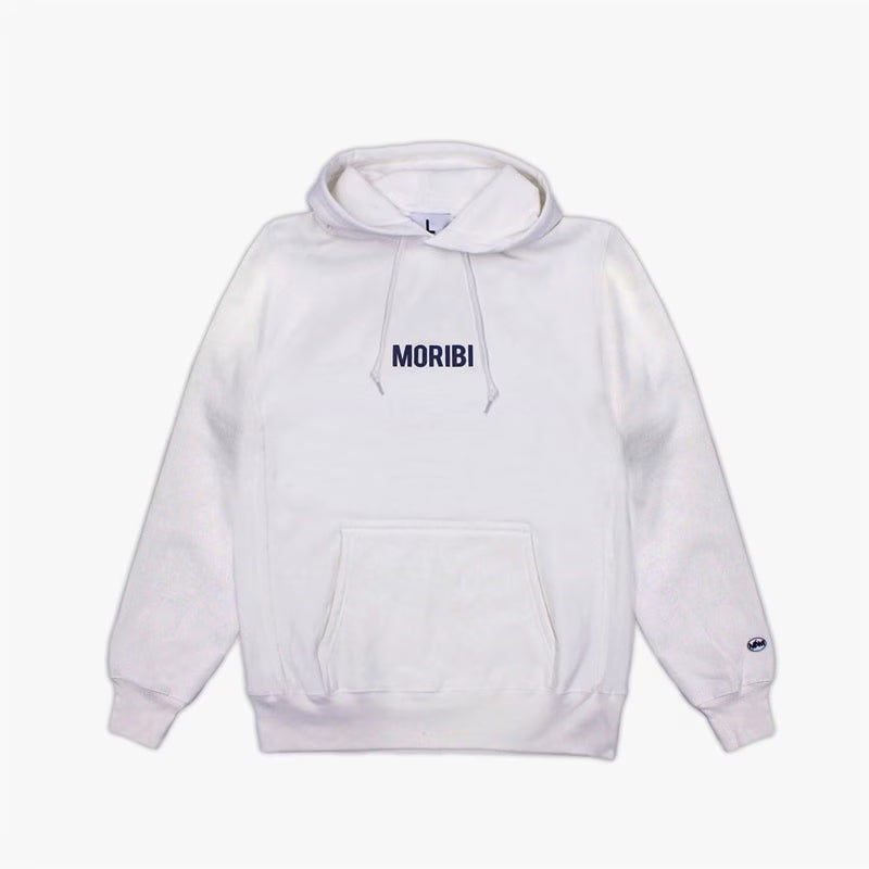 fragment design × Mori Art Museum MORIBI Hoodie White Hiroshi Fujiwara
