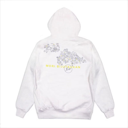 fragment design × Mori Art Museum MORIBI Flower Hoodie Hiroshi Fujiwara