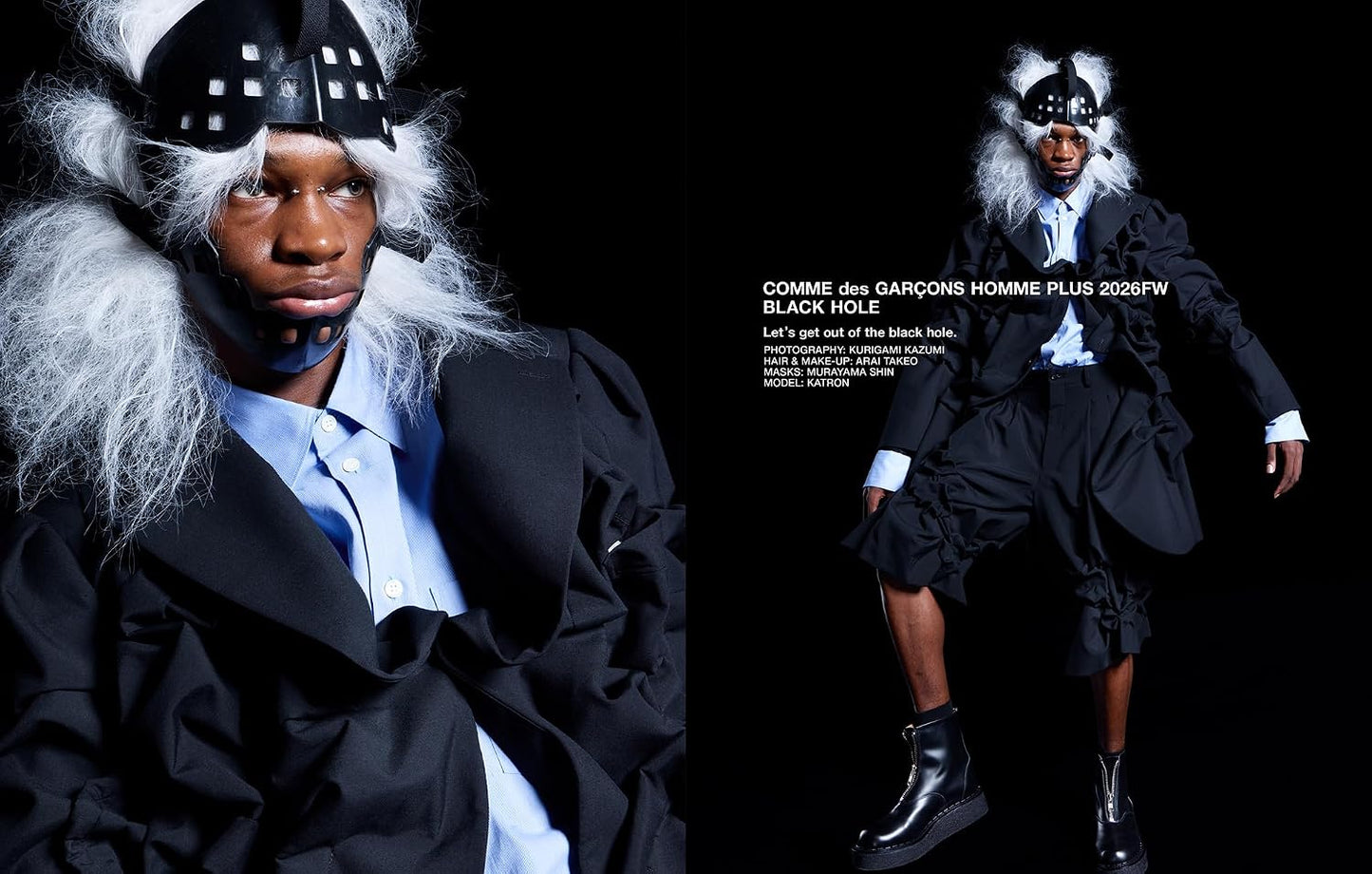 SWITCH Vol.44 No.7 COMME des GARÇONS Rei Kawakubo Black Fashion Issue