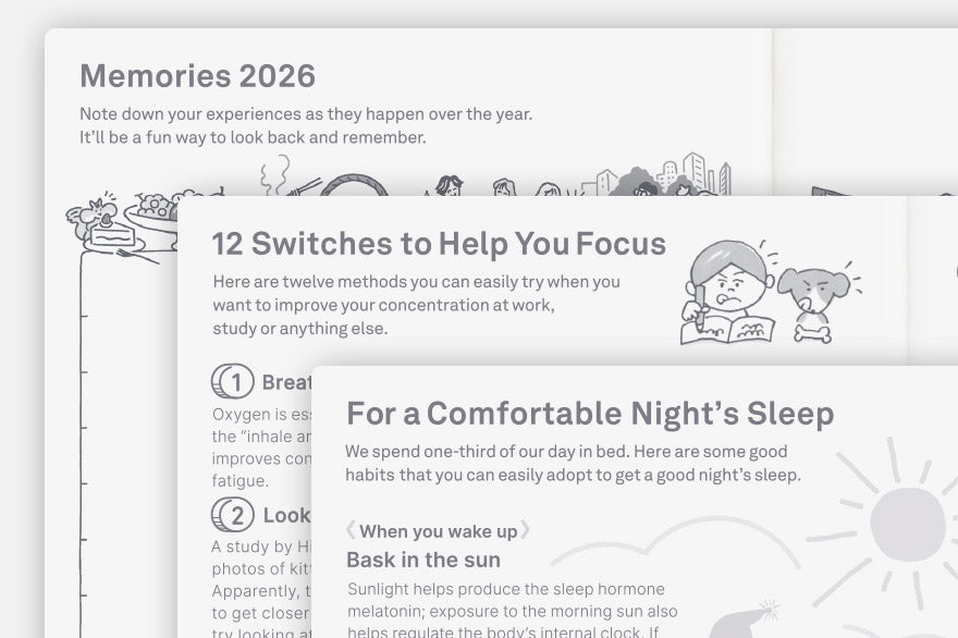 Hobonichi Techo Planner English Edition 2026 A6 (January Start)