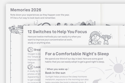 Hobonichi Techo Planner English Edition 2026 A6 (January Start)