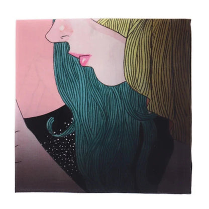 Isamu Gakiya Artist Collaboration Handkerchief – “Hello from the Darkness” (Japan Limited Edition)