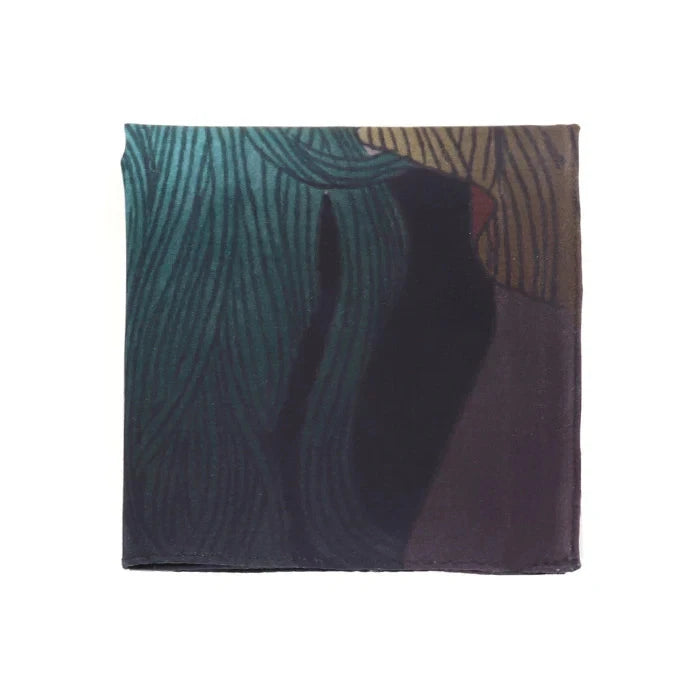 Isamu Gakiya Artist Collaboration Handkerchief – “Hello from the Darkness” (Japan Limited Edition)