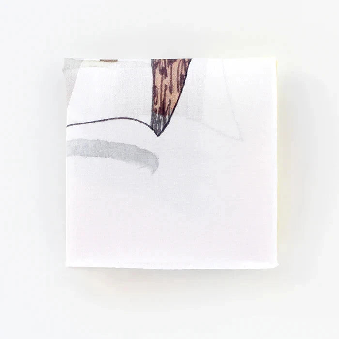 Isamu Gakiya Artist Collaboration Handkerchief – “I Love Snow!” (Japan Limited Edition)
