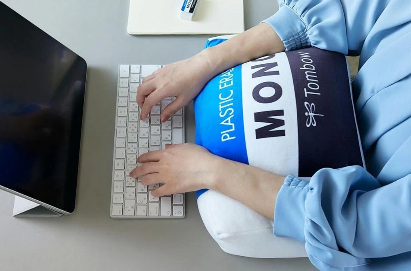 MONO Stationery BOOK Vol.3 with Special Plush Eraser Cushion – Japanese Mook Magazine