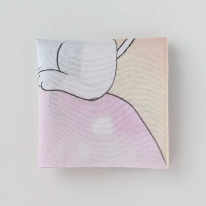 Isamu Gakiya Artist Collaboration Handkerchief – “Eat What You Love on Busy Days” (Japan Limited Edition)