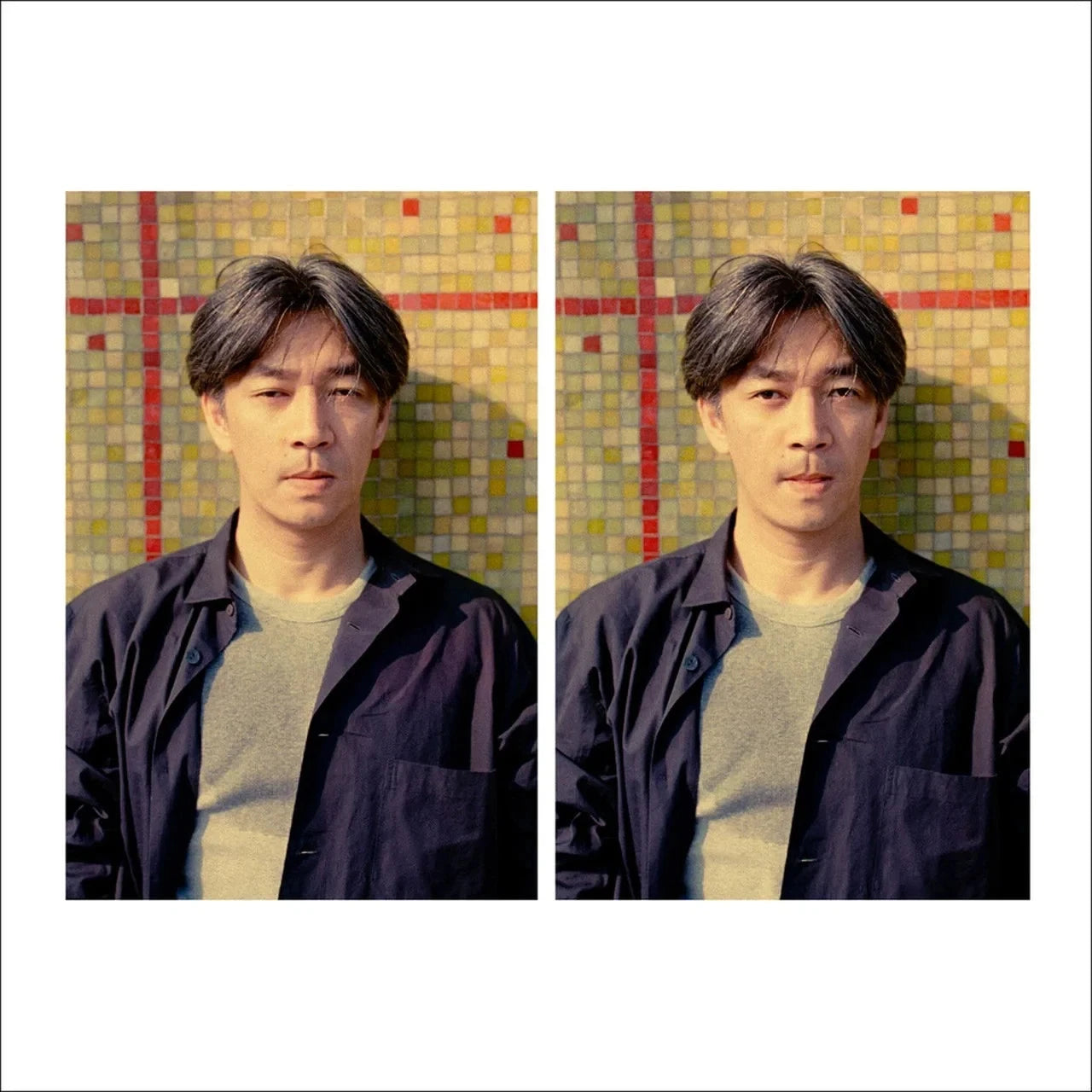A Day with Ryuichi Sakamoto — First Edition Silver Foil Photo Book Photographs by Kazunali Tajima
