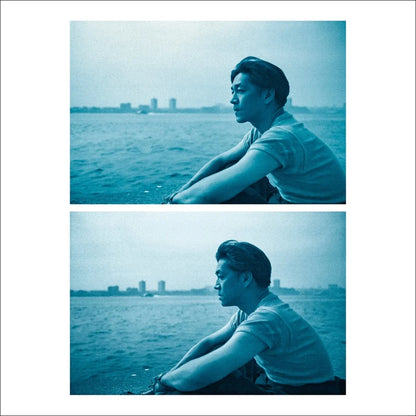 A Day with Ryuichi Sakamoto — First Edition Silver Foil Photo Book Photographs by Kazunali Tajima