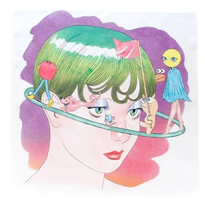 Isamu Gakiya Artist Collaboration Handkerchief – “Noisy March” (Japan Limited Edition)